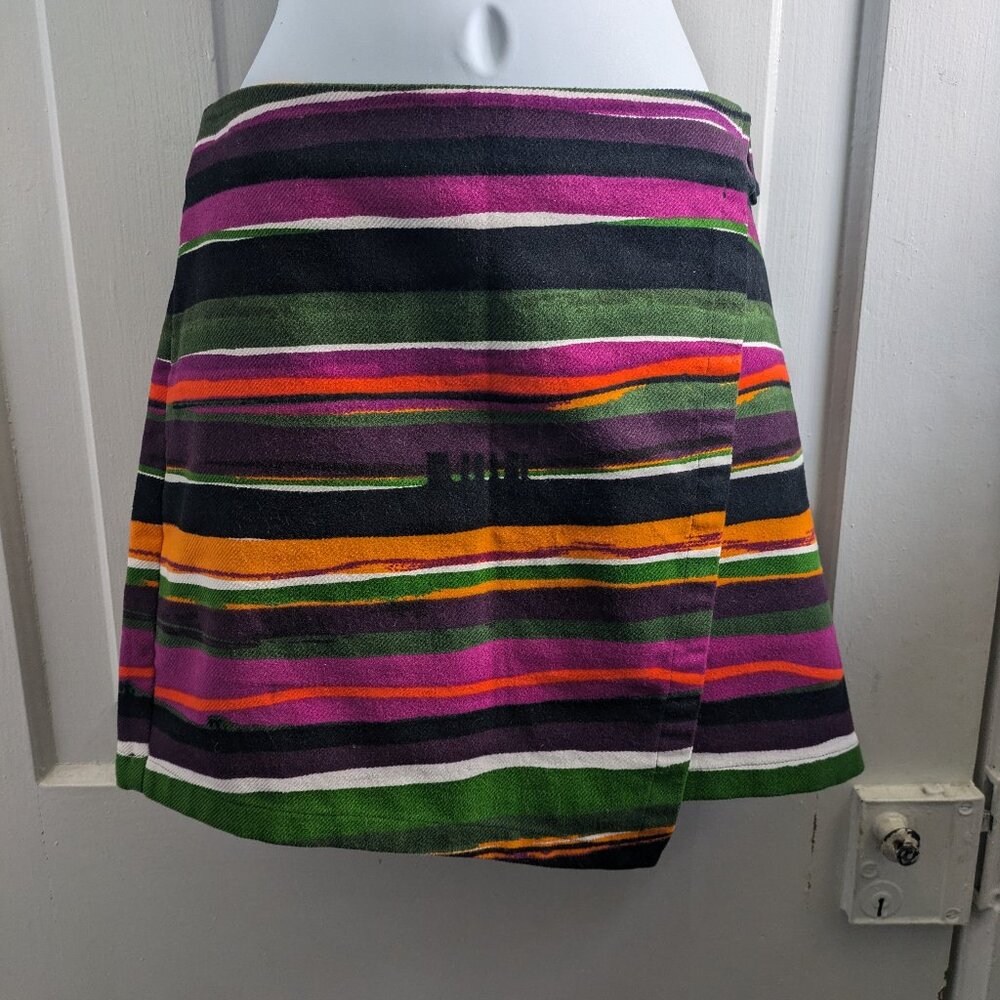 Kate Spade Buckle Over Mini Skirt